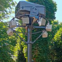 Esempio di Installazione di un CASE Proietta su palo