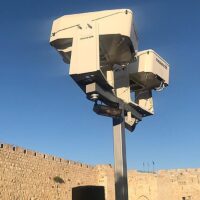 Installazione in luoghi caldi - videoproiettori esterno