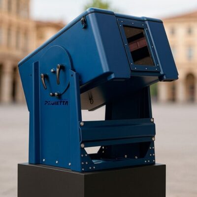 Guscio climatizzato da esterno per l'alloggiamento dei video proiettori