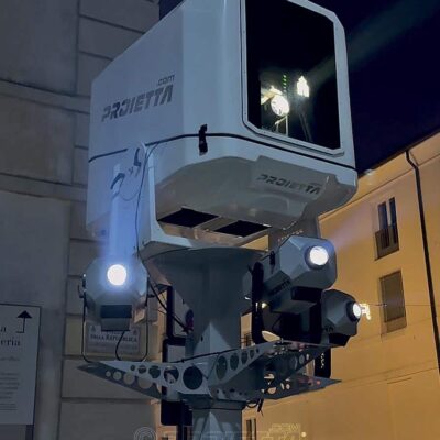 Tecnologie per impianti di proiezioni in esterno