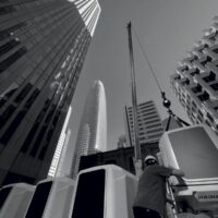 Istallazione dei Gusci per proiettori video a San Francisco